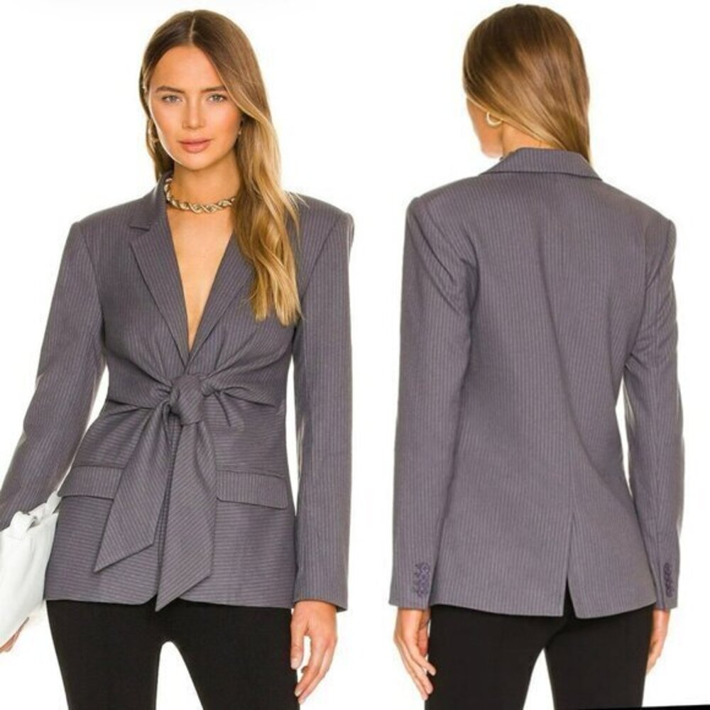 L'Academie Tatiana Blazer in Grey